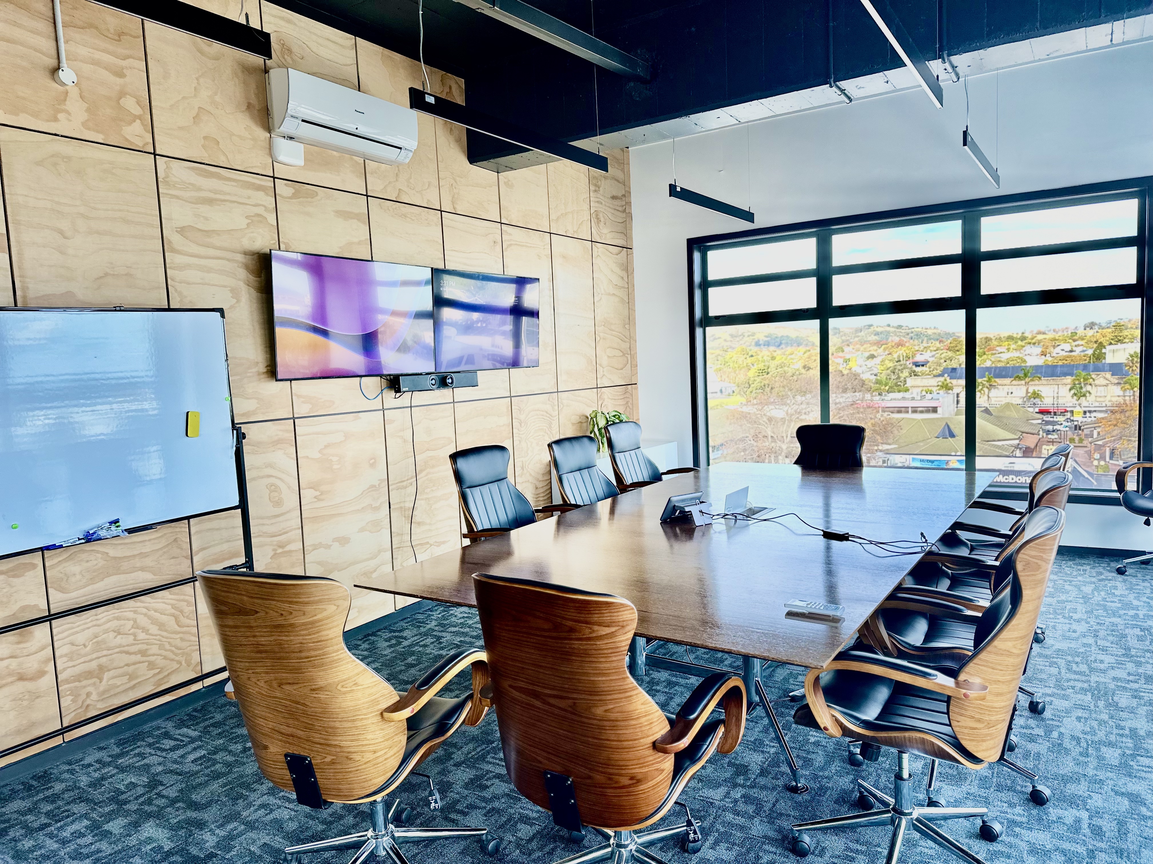 10-seat meeting room at 74 Grey Street Gisborne