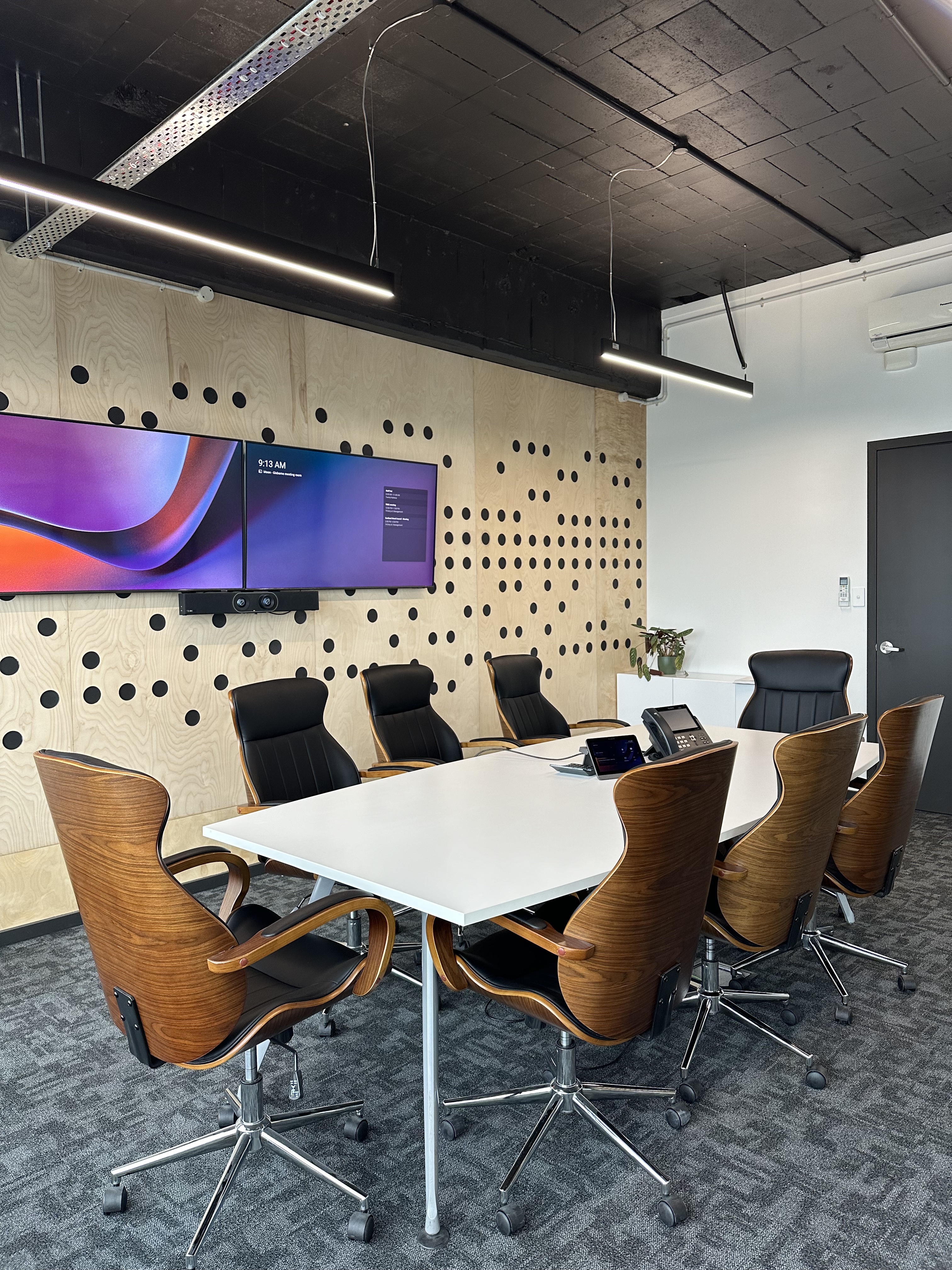 Large boardroom meeting room at 74 Grey Street Gisborne